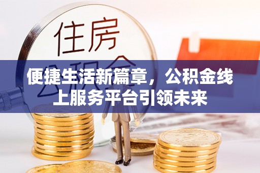 美浓便捷生活新篇章，公积金线上服务平台引领未来