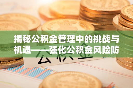 美浓揭秘公积金管理中的挑战与机遇——强化公积金风险防控的多维策略