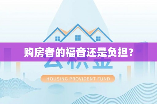 美浓购房者的福音还是负担？