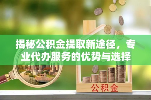 美浓揭秘公积金提取新途径，专业代办服务的优势与选择