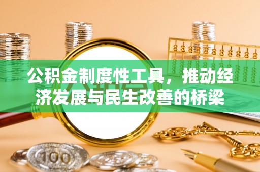 美浓公积金制度性工具，推动经济发展与民生改善的桥梁