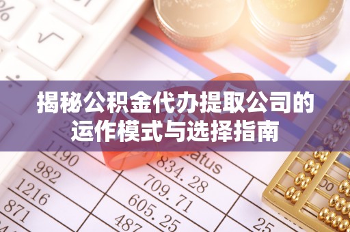 美浓揭秘公积金代办提取公司的运作模式与选择指南
