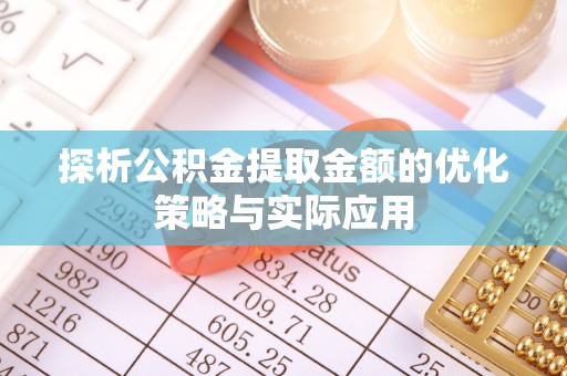 美浓探析公积金提取金额的优化策略与实际应用