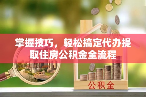 美浓掌握技巧，轻松搞定代办提取住房公积金全流程