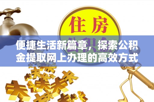 美浓便捷生活新篇章，探索公积金提取网上办理的高效方式