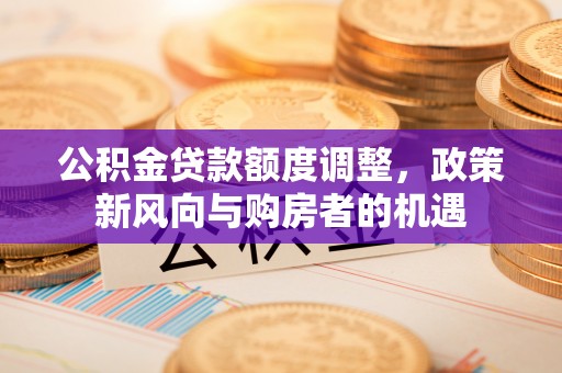 美浓公积金贷款额度调整，政策新风向与购房者的机遇