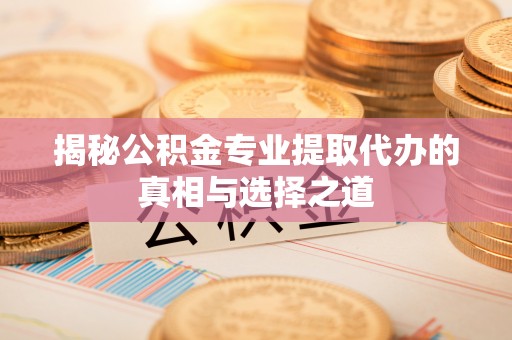 美浓揭秘公积金专业提取代办的真相与选择之道