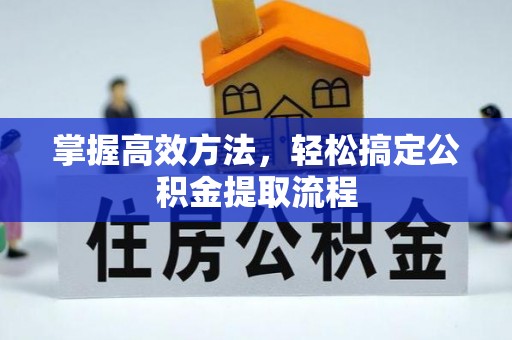 美浓掌握高效方法，轻松搞定公积金提取流程