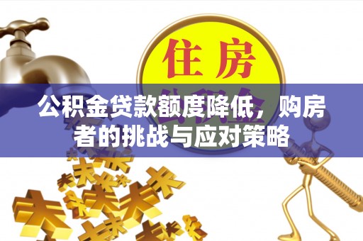美浓公积金贷款额度降低，购房者的挑战与应对策略
