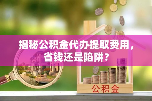 美浓揭秘公积金代办提取费用，省钱还是陷阱？