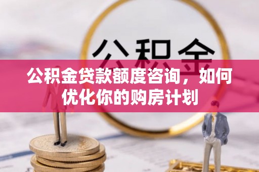美浓公积金贷款额度咨询，如何优化你的购房计划