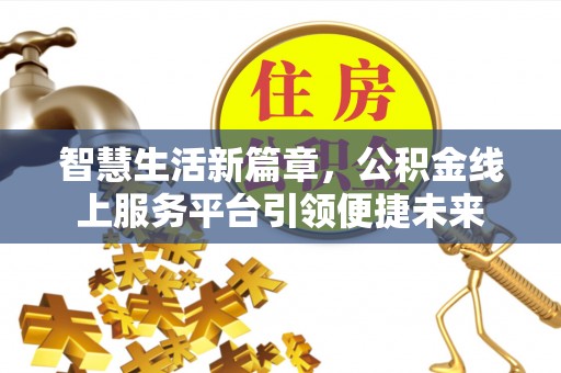 美浓智慧生活新篇章，公积金线上服务平台引领便捷未来