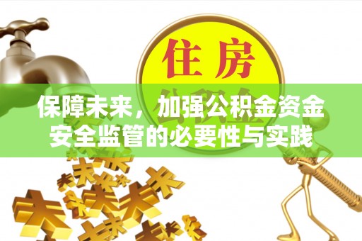 美浓保障未来，加强公积金资金安全监管的必要性与实践