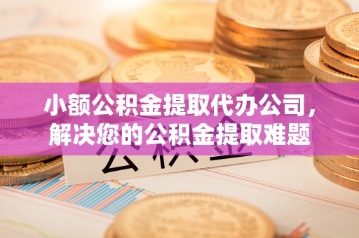 美浓小额公积金提取代办公司，解决您的公积金提取难题