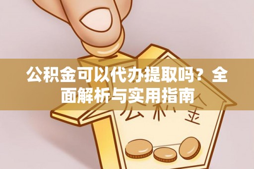 美浓公积金可以代办提取吗？全面解析与实用指南