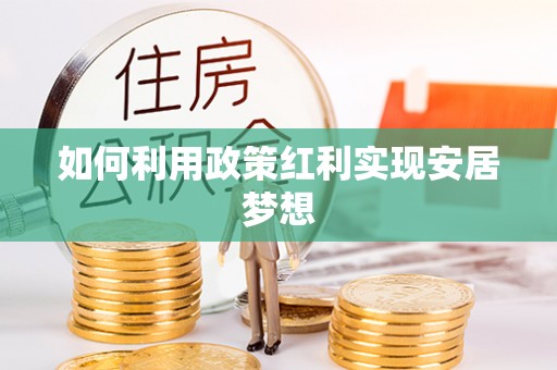 美浓如何利用政策红利实现安居梦想