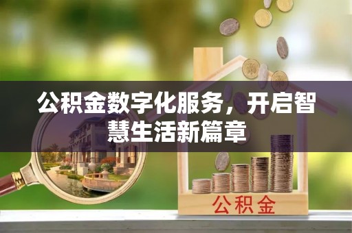 美浓公积金数字化服务，开启智慧生活新篇章