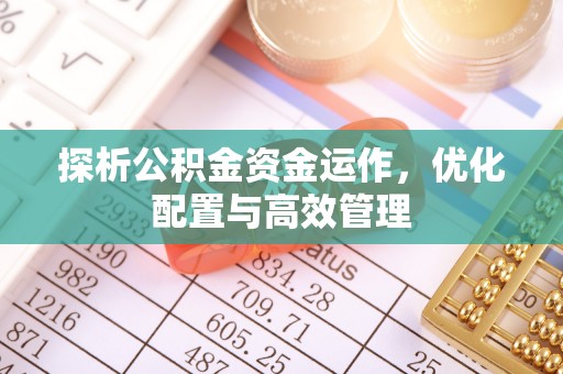 美浓探析公积金资金运作，优化配置与高效管理