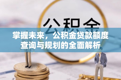 美浓掌握未来，公积金贷款额度查询与规划的全面解析