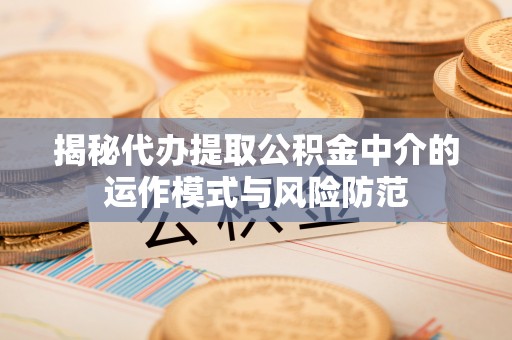 美浓揭秘代办提取公积金中介的运作模式与风险防范