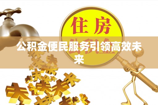 美浓公积金便民服务引领高效未来