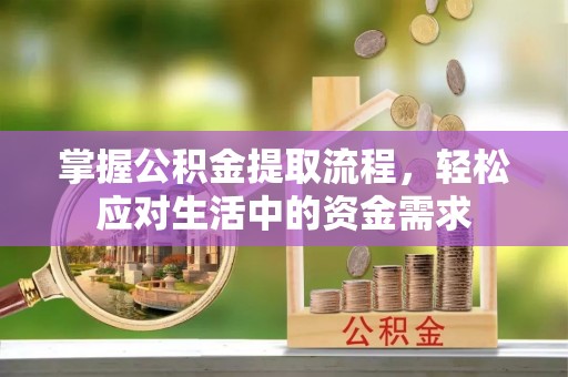 美浓掌握公积金提取流程，轻松应对生活中的资金需求
