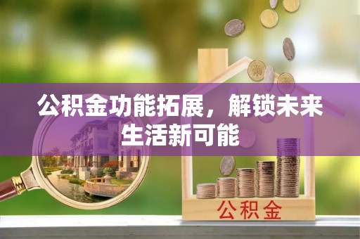 美浓公积金功能拓展，解锁未来生活新可能