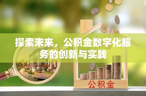 美浓探索未来，公积金数字化服务的创新与实践