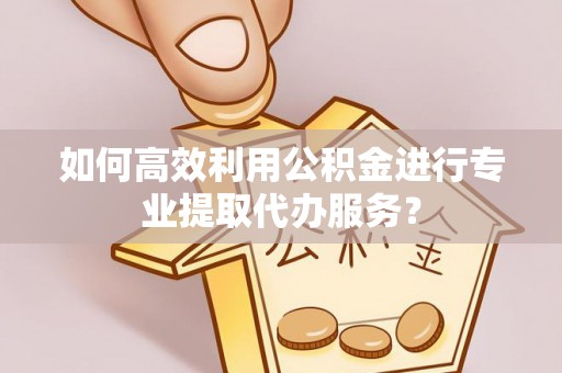 美浓如何高效利用公积金进行专业提取代办服务？