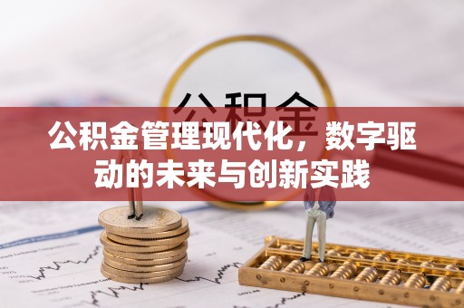 美浓公积金管理现代化，数字驱动的未来与创新实践